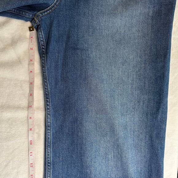 PILCRO Wide Leg Cropped Jeans, Size 29 (8) - Picture 13 of 14